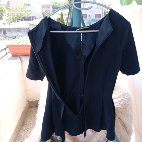 Vintage women's blouse like new, with zipper, size XS