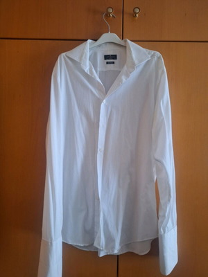Jeff Banks men's shirt for cufflinks XL like new