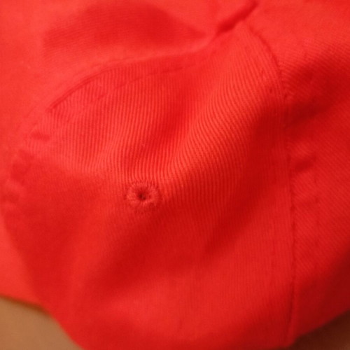 Jockey hat ROLY red like new, one size adjustable