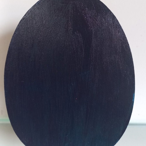 Decorative wooden egg new with Degoupage techniques 15×11 cm