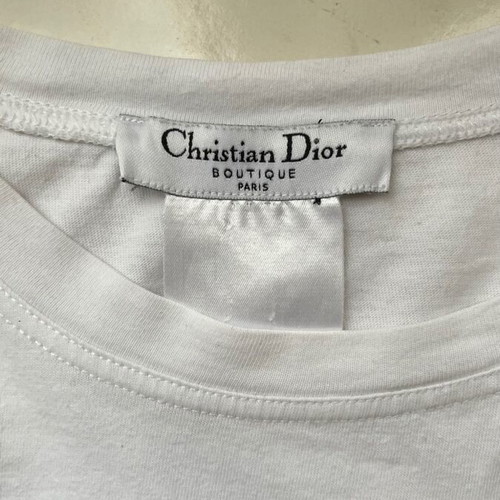 Dior top used, white, size M