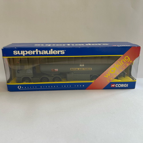 Corgi Superhaulers 2002 Low Mobility Seddon Atkinson Strato Royal Air Force like new