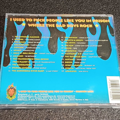 Where The Bad Boys Rock CD used, Rock compilation