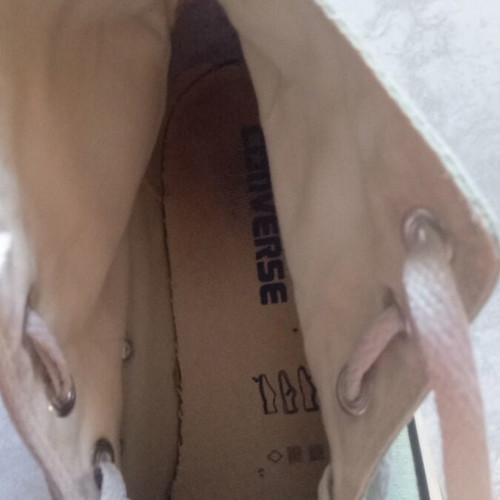 Converse women's shoe used, blue, size 38