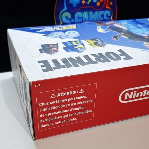 Nintendo Switch Fortnite Edition Box with Manual used