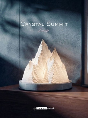 Summit Peak lamp new, decorative mountain table light