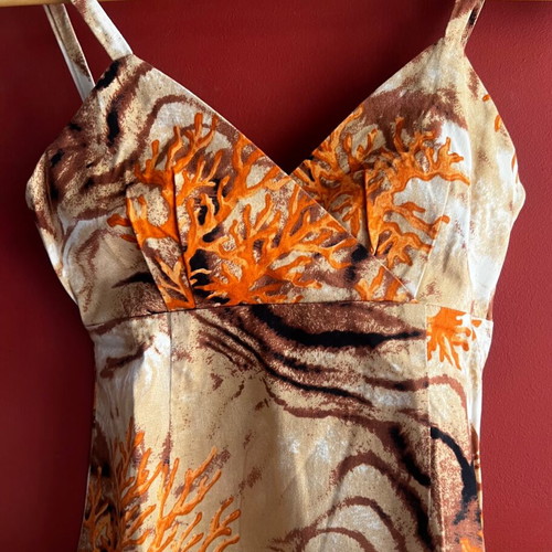 Set of pants and top made to order, multicolor, Tsantilís fabric