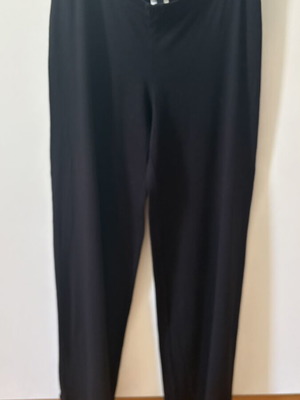 H&M divided black wide-leg pants size 38 like new, viscose