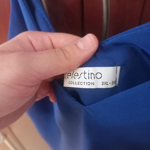 Celestino blue adjustable strap top like new 2XL-3XL