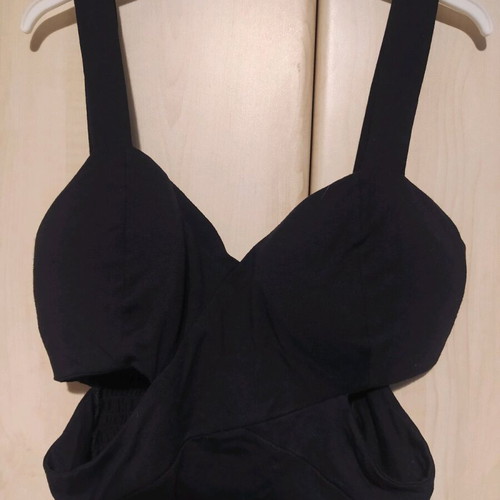 Women's strap top new, one size, black
