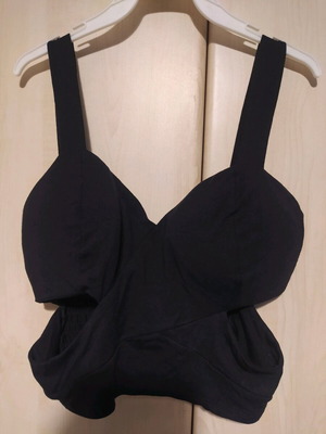 Women's strap top new, one size, black