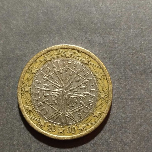 1 euro coin France 2000 like new