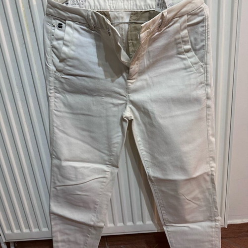 G-Star Raw women's fabric pants like new, beige