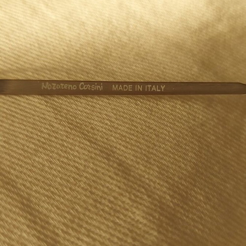 Nazareno Corsini vintage silver optical frame like new