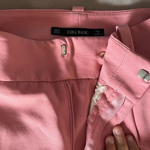 Zara pink pants like new, size M