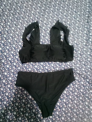 Shein swimsuit new, black, size XL