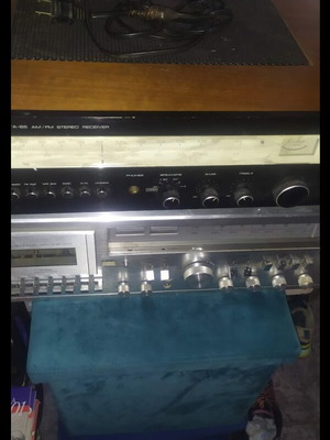 Realistic STA-85 and Lloyds stereo receivers used with tape recorder, set of 2