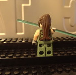 Lego Star Wars Minifigure Satele Shan with accessories like new
