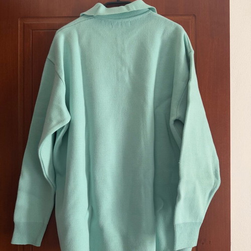 Krv/Karavan Unisex Sweater in Loose Fit Turquoise Like New