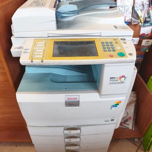 Ricoh MP C2051 color photocopier multifunction printer used