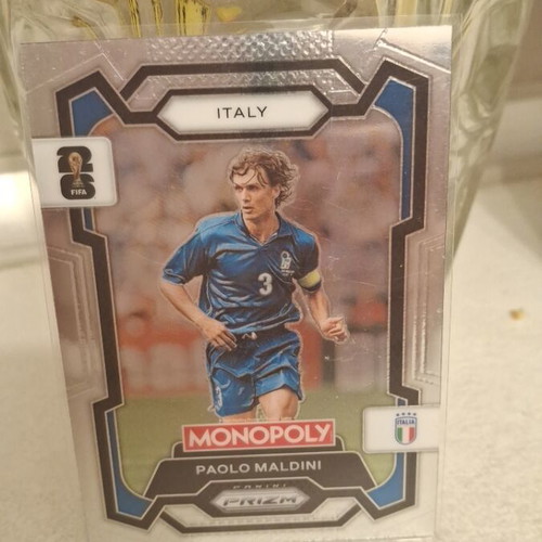 Paolo Maldini Panini Prizm Monopoly 2026 card