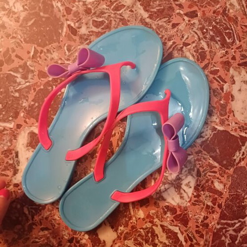 Sea flip flops size 36, plastic, like new