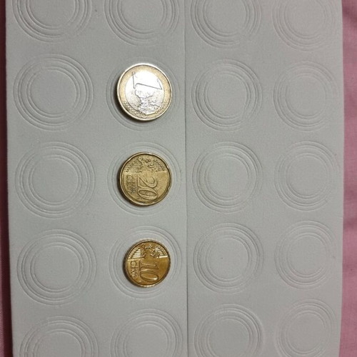 Coin foam new, pack of 100 pieces