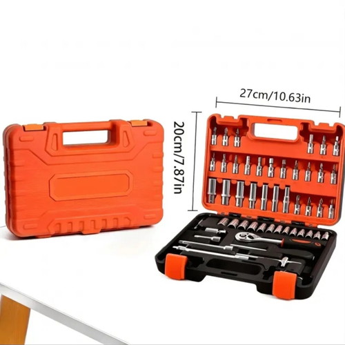 Socket Set 53 Pieces New with Bits and Extensions