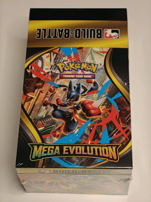 Pokemon Mega Evolution Build & Battle Display factory sealed