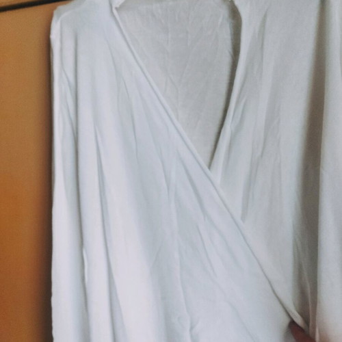 Bershka thin women's cardigan white like new