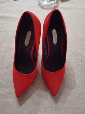 Γόβες Fullah Sugah κόκκινες καινούργιες, μέγεθος 37