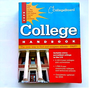 COLLEGE HANDBOOK 2009 by THE COLLEGE BOARD, US - 46th Edition