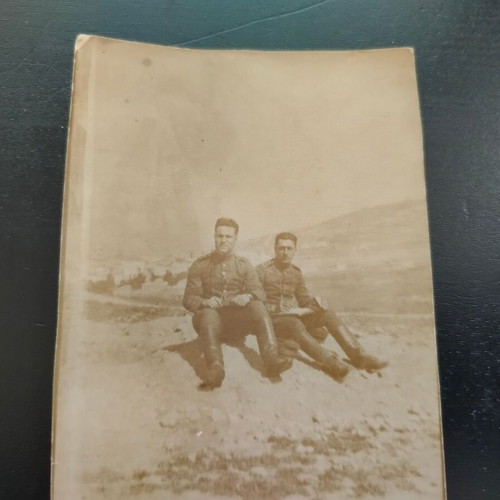 Φωτογραφία με στρατιωτικούς, δεκαετία 30, άγνωστη τοποθεσία