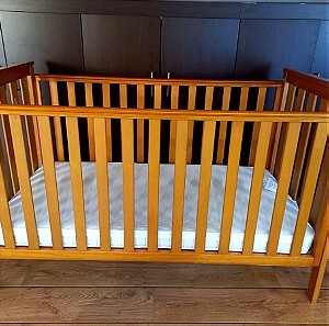 MOTHERCARE COT BED THAT TURNS INTO A BED