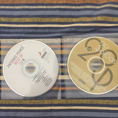 Remos Foivos 20 Chronia and Antonis Remos Best Of CD5 like new