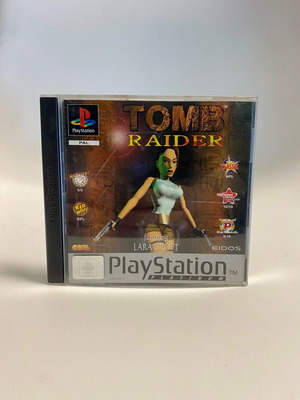 Tomb Raider Playstation PS1 пълен, английски употребяван