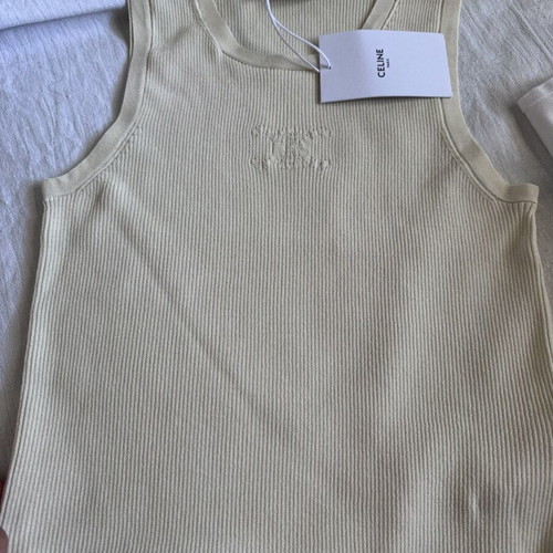 Celin knit top beige, size M, new