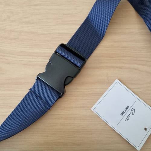 Waist bag new, blue, spacious and lightweight