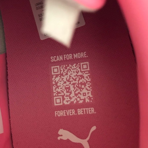 Women's Puma pink athletic shoes new, size 38-38.5
