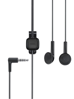 Nokia WH-102 stereo headset γνήσιο σαν καινούργιο με μικρόφωνο και 3.5mm mini-jack