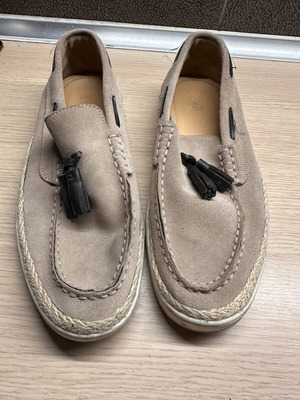 Zara men's casual shoes beige size 42