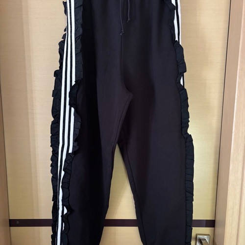 Adidas original tracksuit pants new, black with white stripes