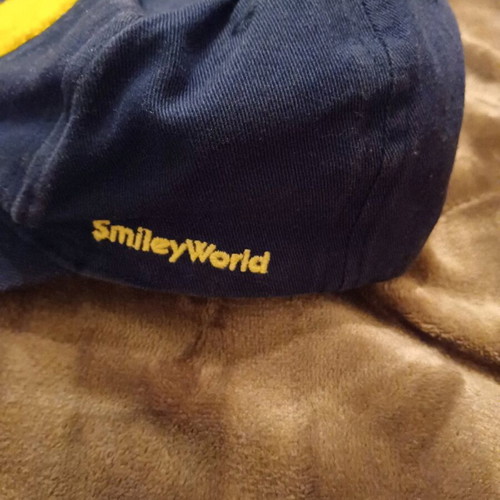 Hat used for child 3-4 years, blue cotton