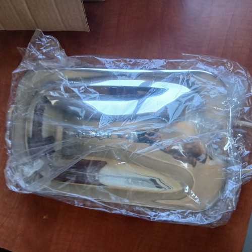 Serving tray with lid like new, 40 x 21 cm