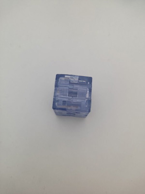 Kinder Minecraft Blue Block like new