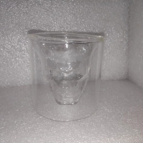 Doomed Crystal Skull Glass Shot Glass 75ml New