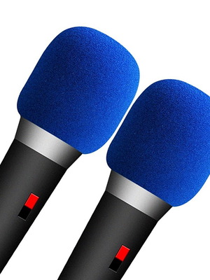 Microphone Windshield Sponge Blue new