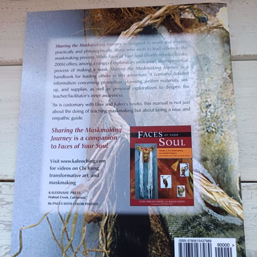 Sharing the Maskmaking Journey teacher's manual like new, English