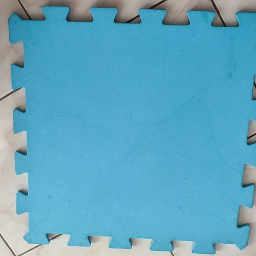 ELC play mats used, pack of 3 blue