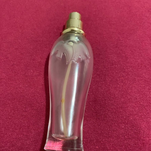 Nina Ricci vintage crystal perfume bottle used